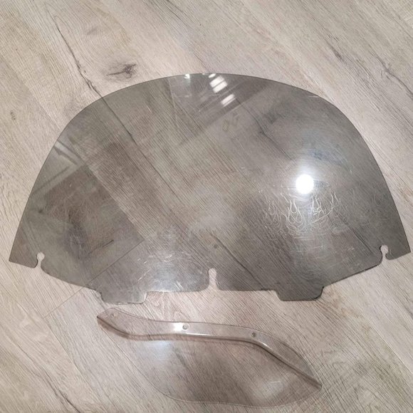 Bid4ze 13" Windshield Windscreen For Harley Touring Electra Street Glide Ultra C - Picture 6 of 6